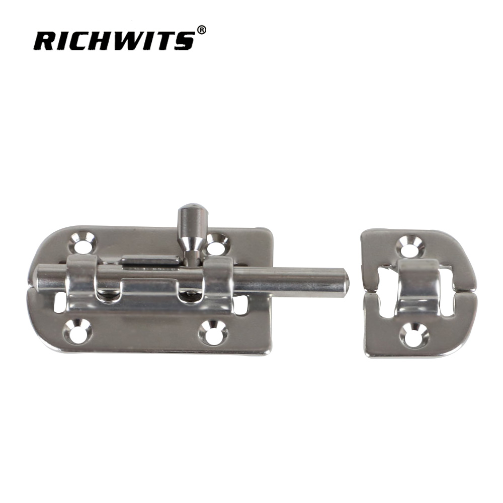 Marine Hardware Stainless Steel 316 Oblong Side Barrel Bolt Door Window Gate Latch Lock