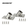  Stainless Steel 316 Marine Hardware Accessories 60 Degree Rectangular Rail Base 