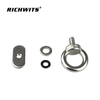 Rigging Hardware Screw Eye Hook Stainless Steel 316 Eye Screw Whit Plate