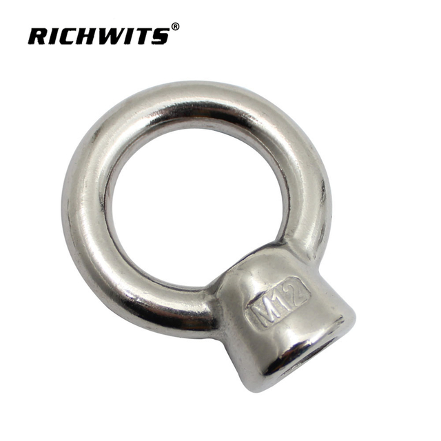 Heavy Duty Marine Lifting Eye Nuts JIS1169 Stainless Steel 304/316 Japanese Style Eye Hook Bolt