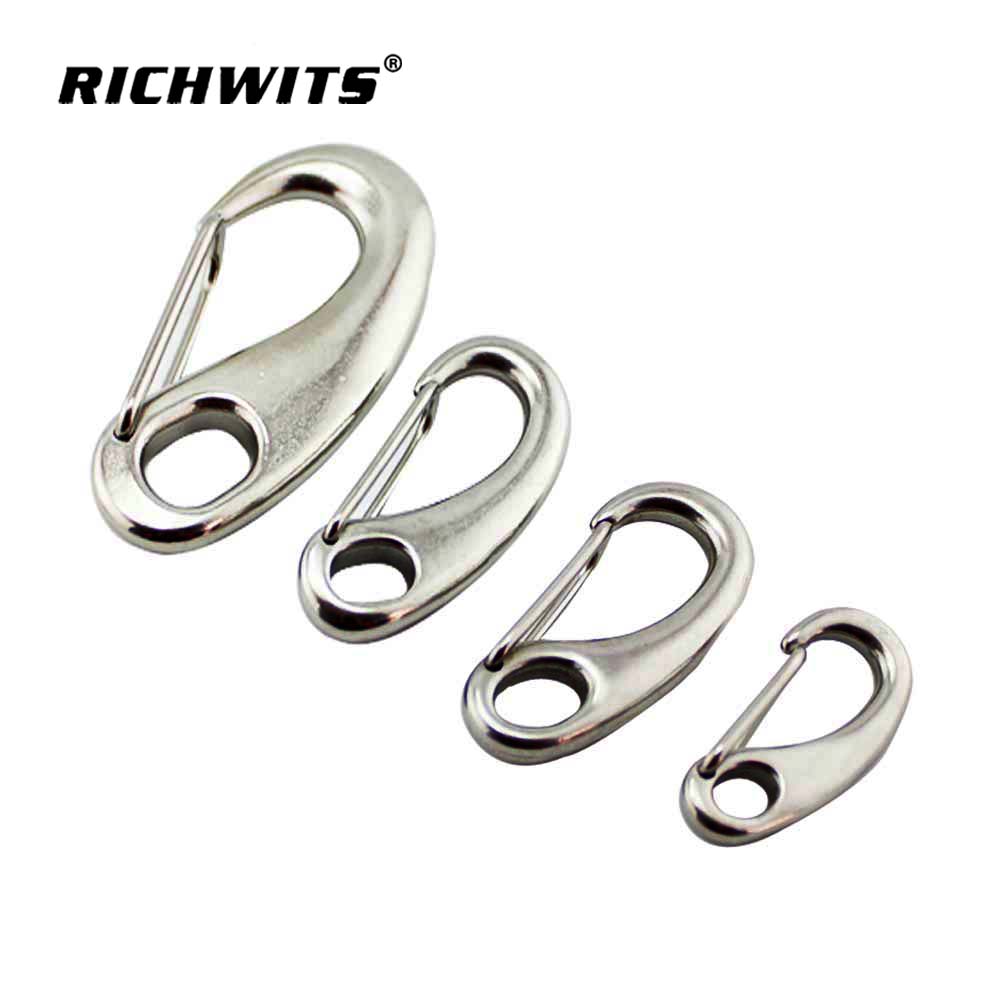 High Quality Snap Hook Shacklel Stainless Steel Egg Shape Spring Hook