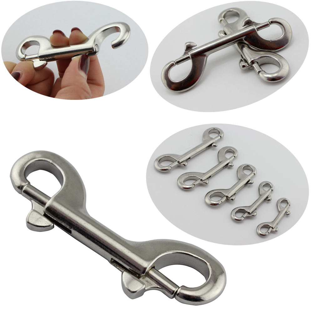 Rigging Hardware Double Ended Snap Hooks Stainless Steel Snap Hook for Diving