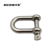 Marine Hardware Stainless Steel 304 Shackle Jis Type D Shackle for Ship Yacht RV.