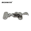 Marine Boat Deck Lock Hasp 316 Stainless Steel Lockable Hold Down Clamp Anti-Rattle Latch Fastener Boat Yacht Accessory