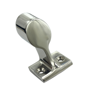 Stainless Steel 316 Boat Tail Hand Rail Fitting 60 Degree Center Stanchion 7/8