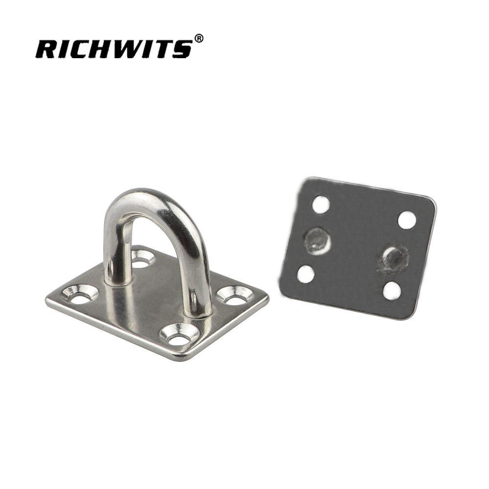 High Quality Marine Rigging Stainless Steel 304/316 Square Eye Plate and Hook for Ship