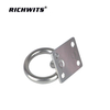 Hardware Square-shaped Eye Pad Stainless Steel Mooring Rings Eye Plate 5/6/8mm