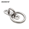 Boa Accessories Marine Grade Stainless Steel Oblong Pad Eye With Ring