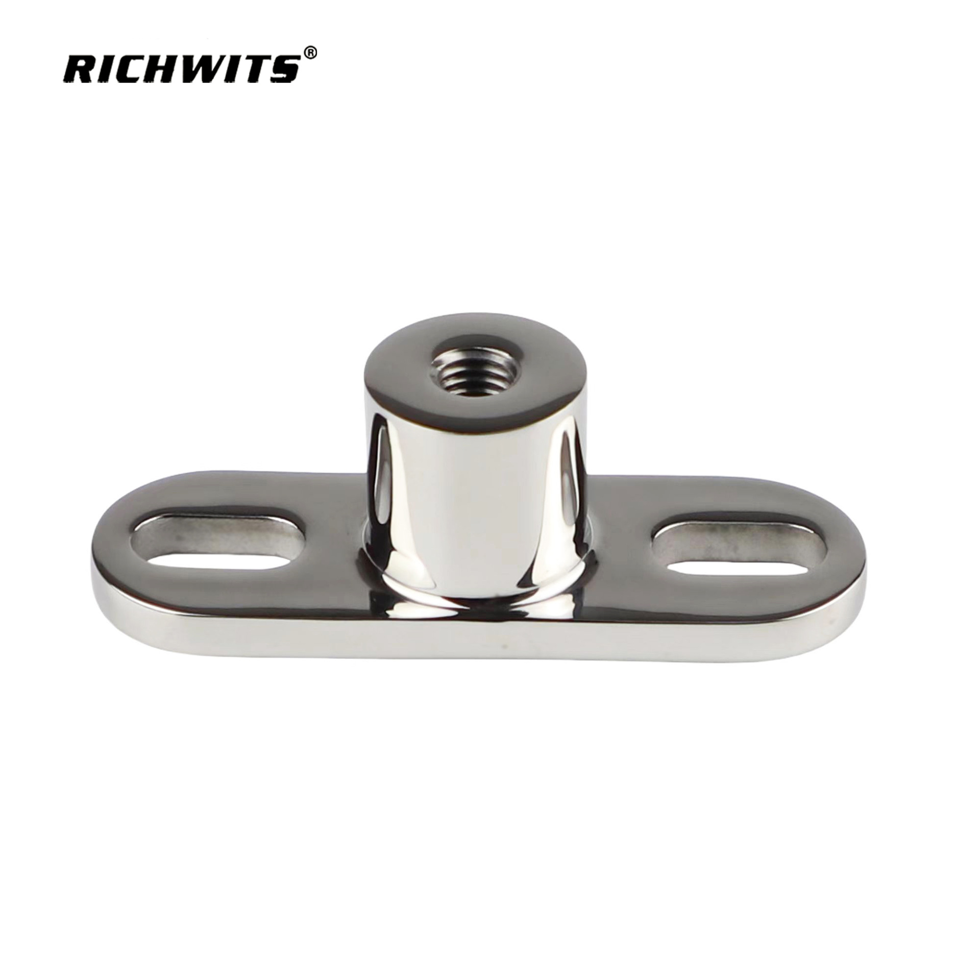 Cylinder seat fixed support seat, gas spring base, RV hydraulic and pneumatic pad, 304 stainless steel support pole seat