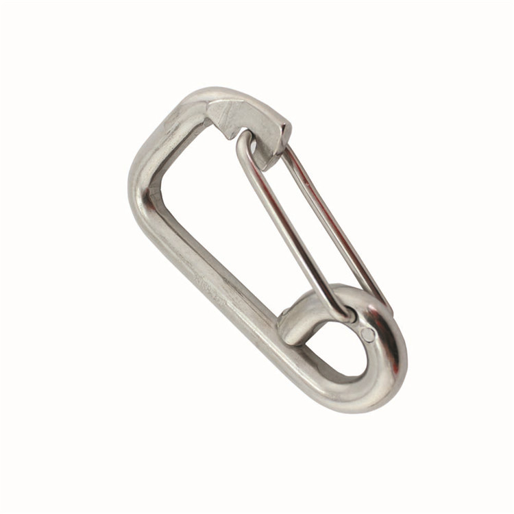 Stainless Steel Simple Spring Snap Hook Factory 