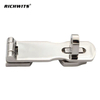 Hasp & Staple 316 Stainless Steel Heavy Duty Cast Locker Cabin Hatch Swivel Lock