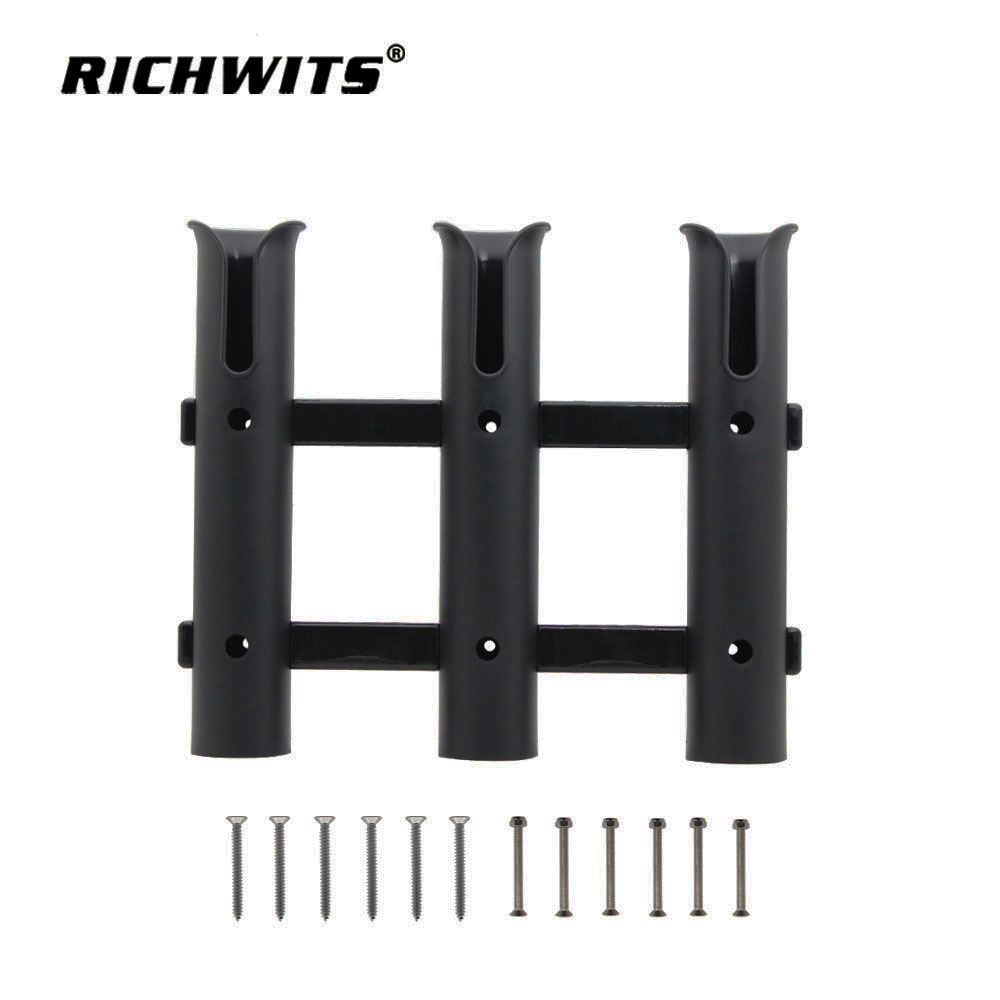 Marine Fishing Rod Holder Bracket Plastic Tube 2 3 4 Rod Rack Boat Fishing Rod Holder