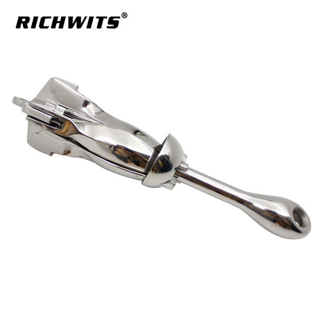 Marine Marine Stainless Steel 316 Sea Anchor Grapnel Folding Anchors Kit for Small Boats