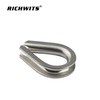 Boat Hardware Rigging Thimble Stainless Steel Rigging Wire Rope Thimble for Clip
