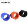 Black Rubber Fishing Rod Holder Tackle Cap Kit Fit for Rod Holder Pole Rest Rack Insert Protectors