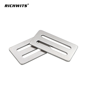 Metal Cam Buckles 304 Stainless Steel Sheet Day Shaped Webbing Buckle
