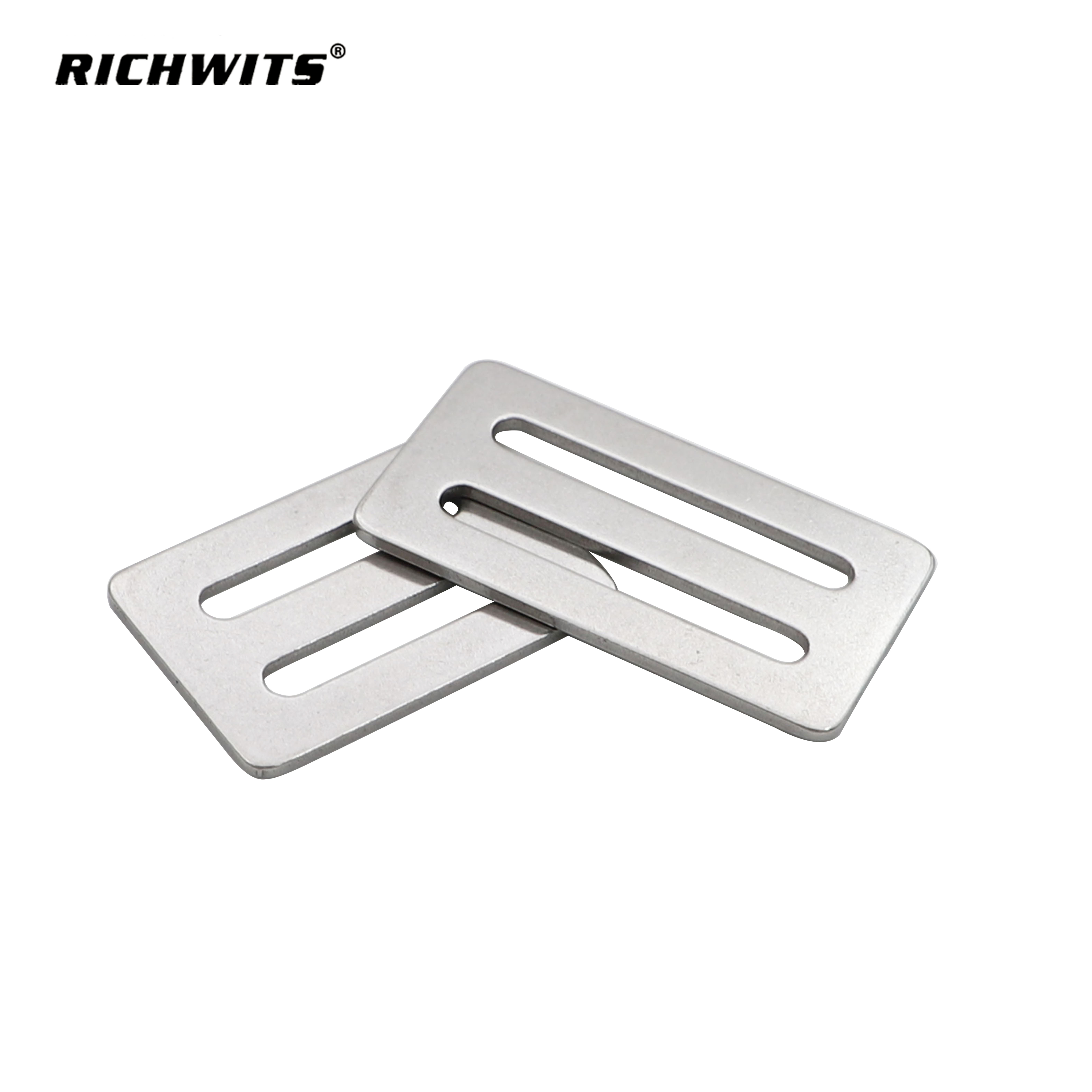 Metal Cam Buckles 304 Stainless Steel Sheet Day Shaped Webbing Buckle
