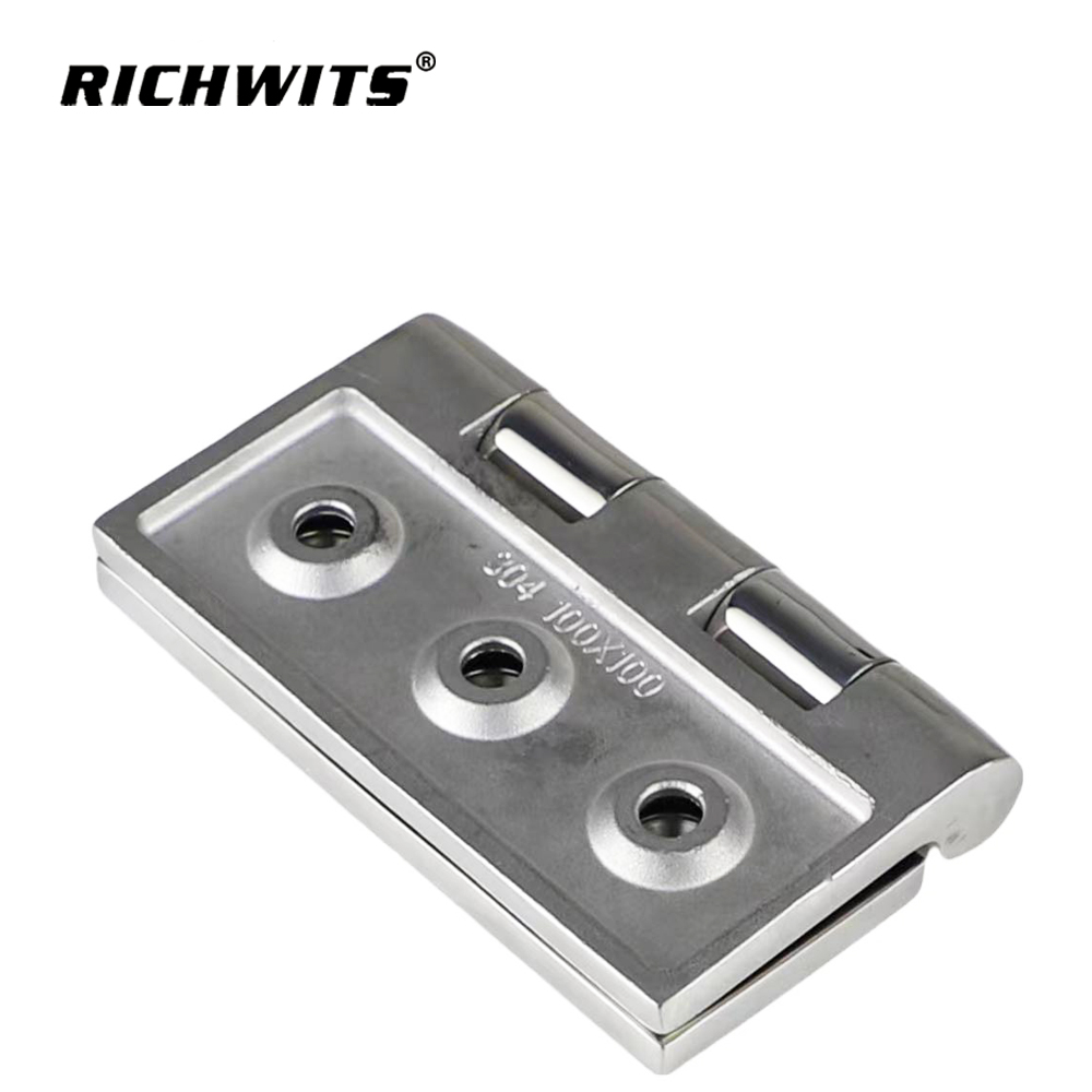 Heavy Duty Stainless Steel Hinge Industrial Equipment Cabinet Door Hinge
