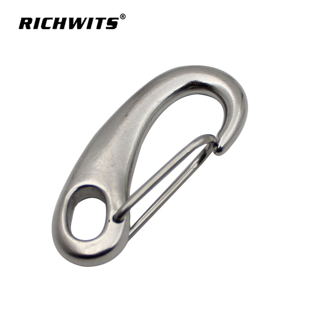 High Quality Snap Hook Shacklel Stainless Steel Egg Shape Spring Hook