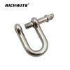 Marine Hardware Stainless Steel 304 Shackle Jis Type D Shackle for Ship Yacht RV.