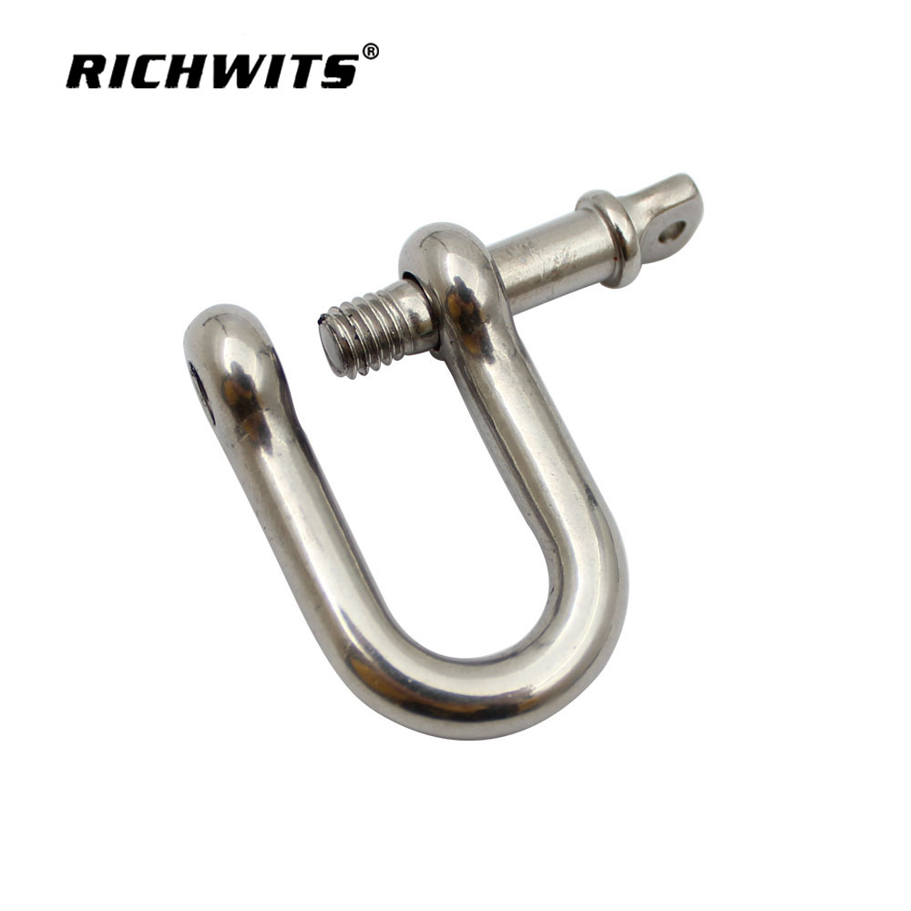 Marine Hardware Stainless Steel 304 Shackle Jis Type D Shackle for Ship Yacht RV.