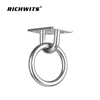 Hardware Square-shaped Eye Pad Stainless Steel Mooring Rings Eye Plate 5/6/8mm