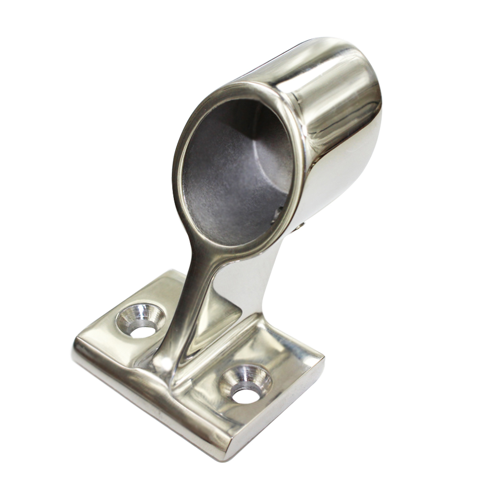 Marine Grade 316 Stainless Steel Boat Handrail Fitting Center Front Tail Stanchion