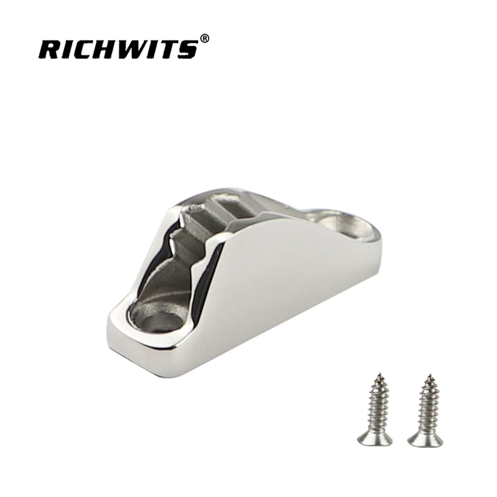 Rigging hardware stainless steel 316 heavy duty boat deck cleats 