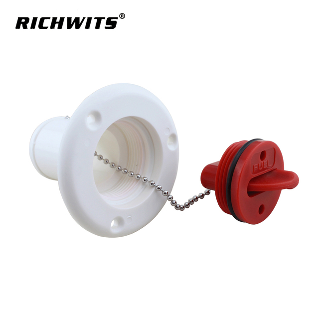 Marine Hardware Deck Filler Socket of Fuel Plastic 38mm