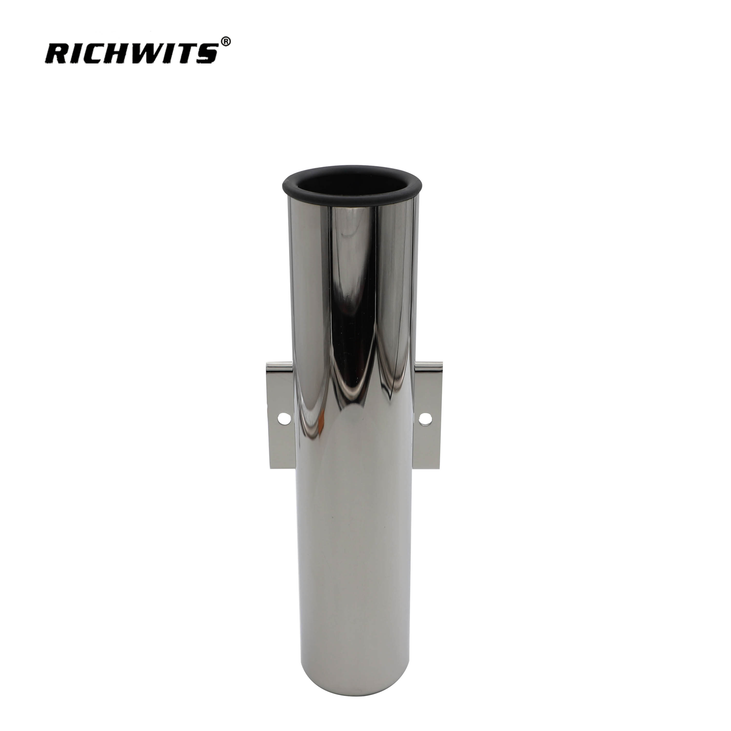 Stainless Steel Fishing Rod Cylinder, Fishing Rod Socket, Fishing Rod Yacht Accessories