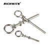 Manufacturers 316 Stainless Steel Lifting Long Shank Eye Bolts with Washer and Nut