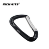 High Load-bearing Outdoor Metal 7075D 48*80 Automatic Lock Aviation Aluminum Rock Carabiner Hook