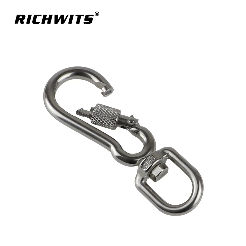 Cheap Swivel Dog Leash Hook Stainless Steel Factory