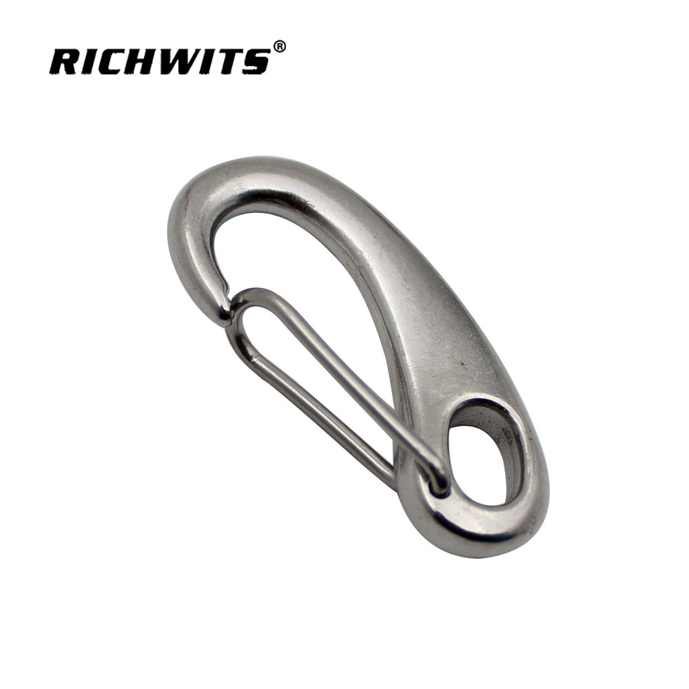 High Quality Snap Hook Shacklel Stainless Steel Egg Shape Spring Hook