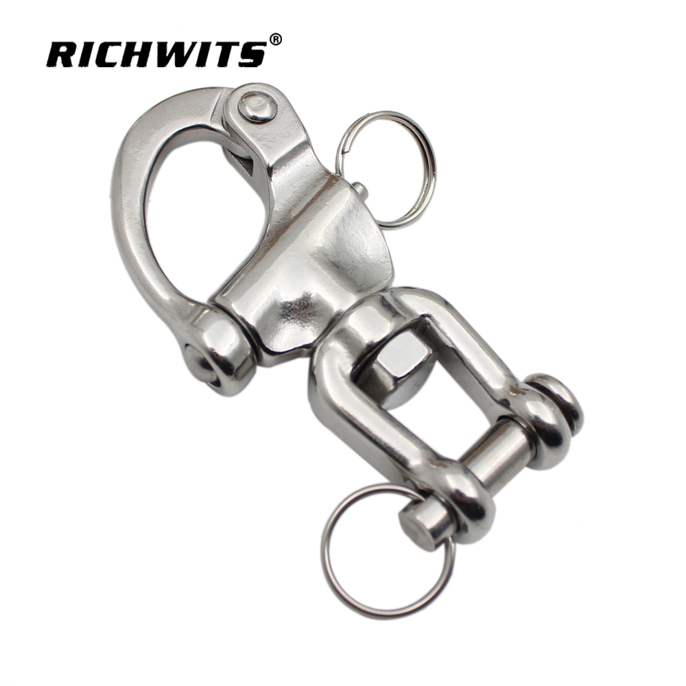 Swivel Jaw Snap Shackle Rigging Hardware Stainless Steel 316 Shackle 