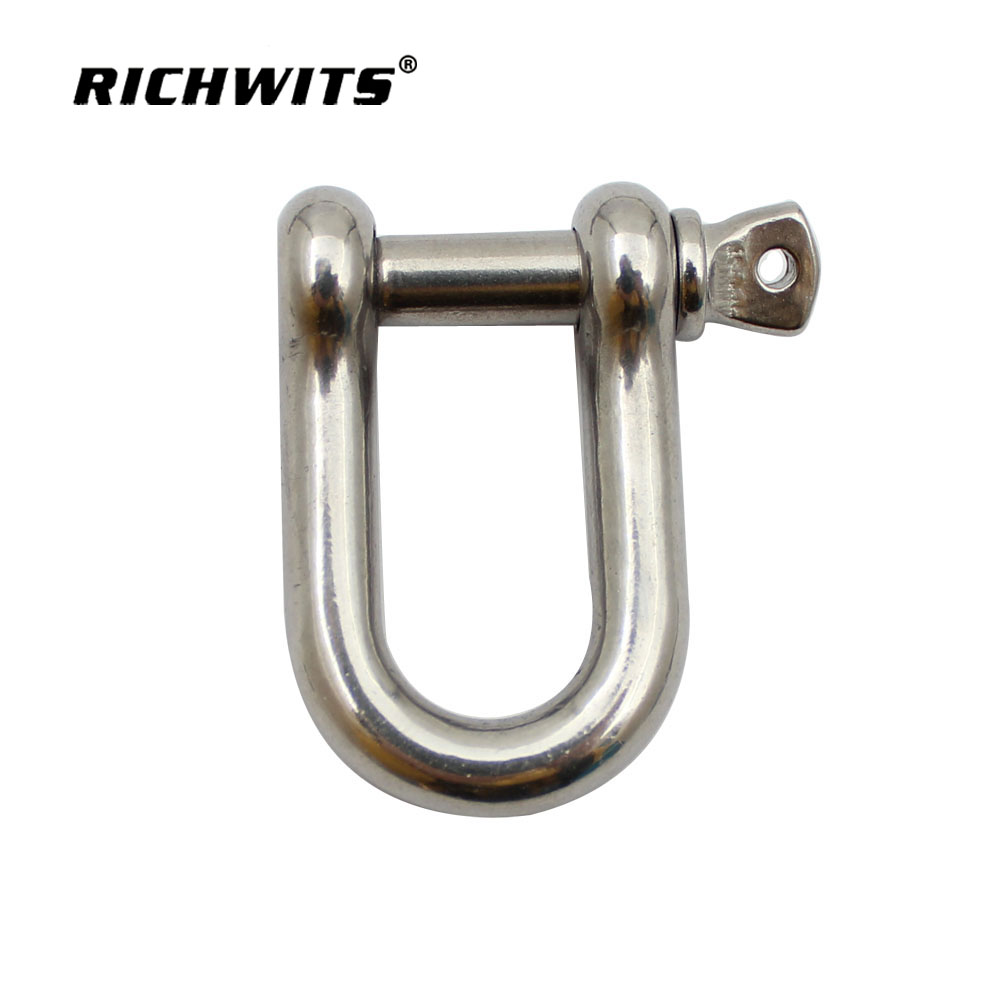 Marine Hardware Stainless Steel 304 Shackle Jis Type D Shackle for Ship Yacht RV.