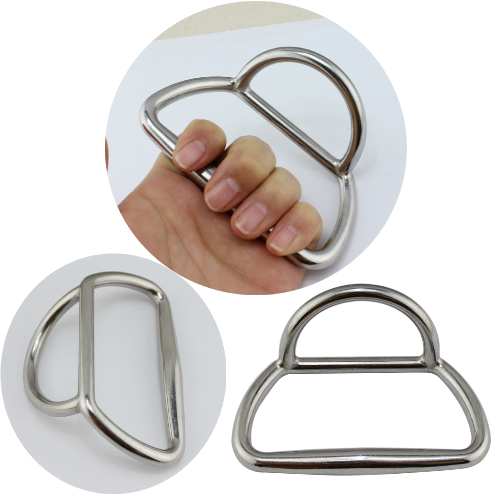 Heavy Duty Metal Marine Hardware Stainless Steel 316 Towing Ring Handle for Boat Yacht Rv.