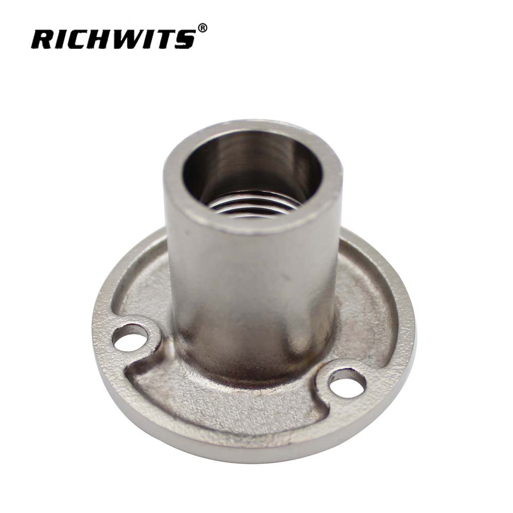 Marine Kayak Stainless Steel Round Stern Wire Block Cabin Embolization Screw Drain Plug