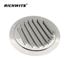 316 Stainless Steel Round Louvered Vent Cover 4 Inch 5 Inch Polish Air Vent Cover for MarineHardware