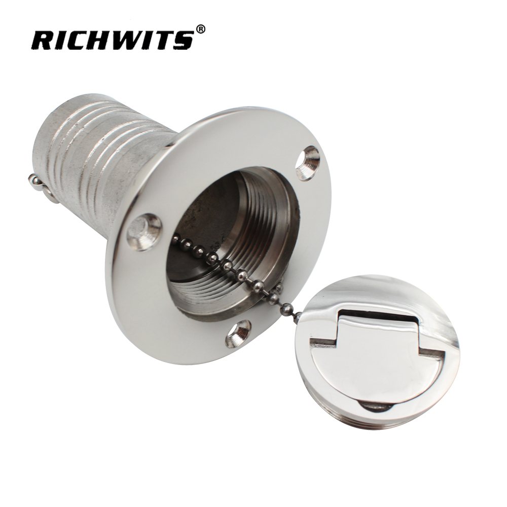 Marine Hardware Deck Filler Stainless Steel 316