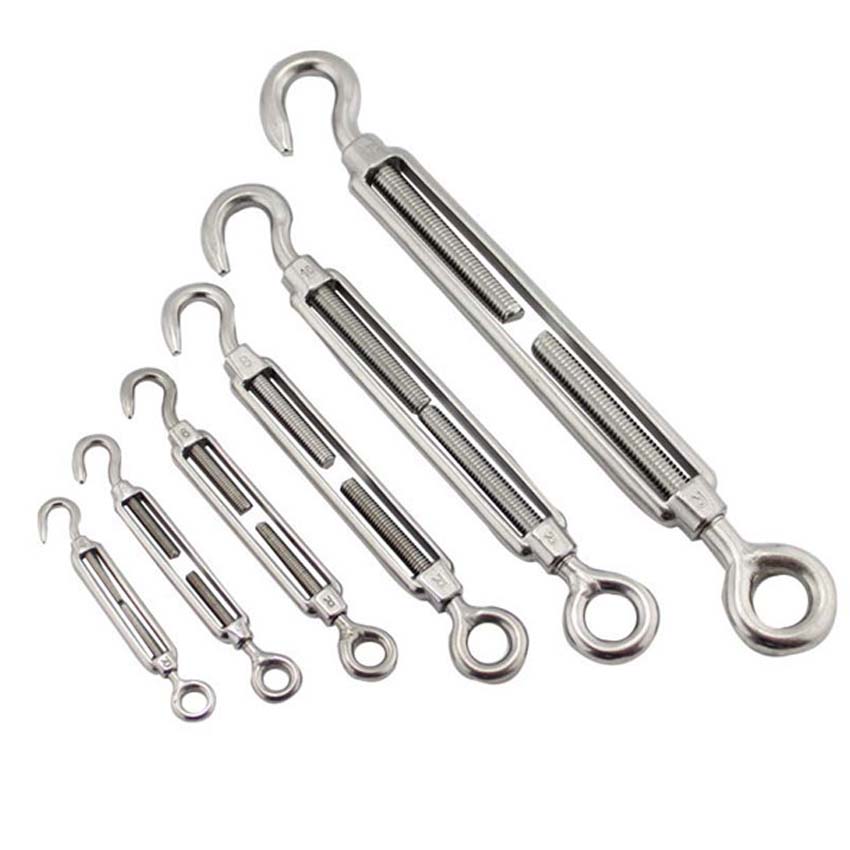 Heavy Duty Hardware Kit for Wire Rope Tension SS304 Turnbuckle
