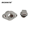 Marine Stainless Steel Diamond Garboard Drain Plug