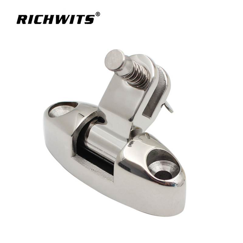 Marine Hardware Deck Hinge Mounted Stainless Steel 316 Deck Hinge with Pin