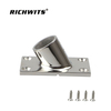  Stainless Steel 316 Marine Hardware Accessories 60 Degree Rectangular Rail Base 