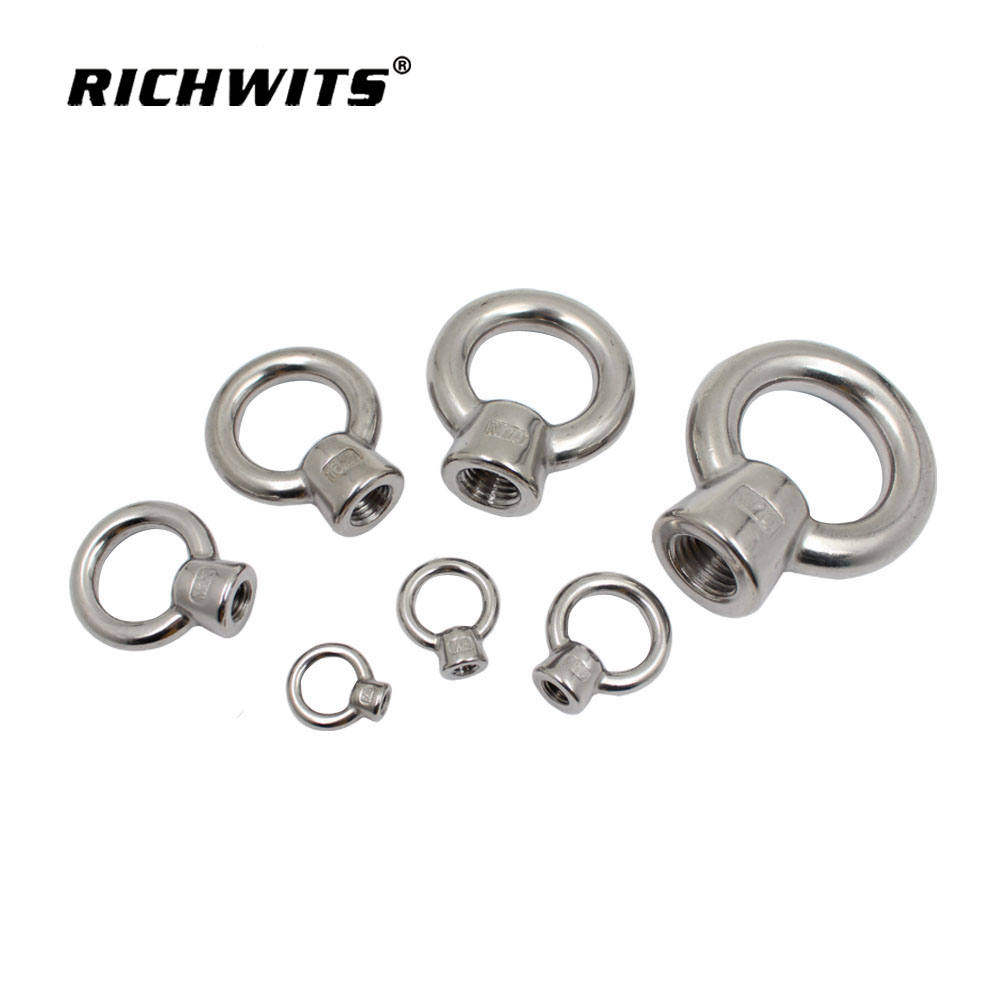 Heavy Duty Marine Lifting Eye Nuts JIS1169 Stainless Steel 304/316 Japanese Style Eye Hook Bolt