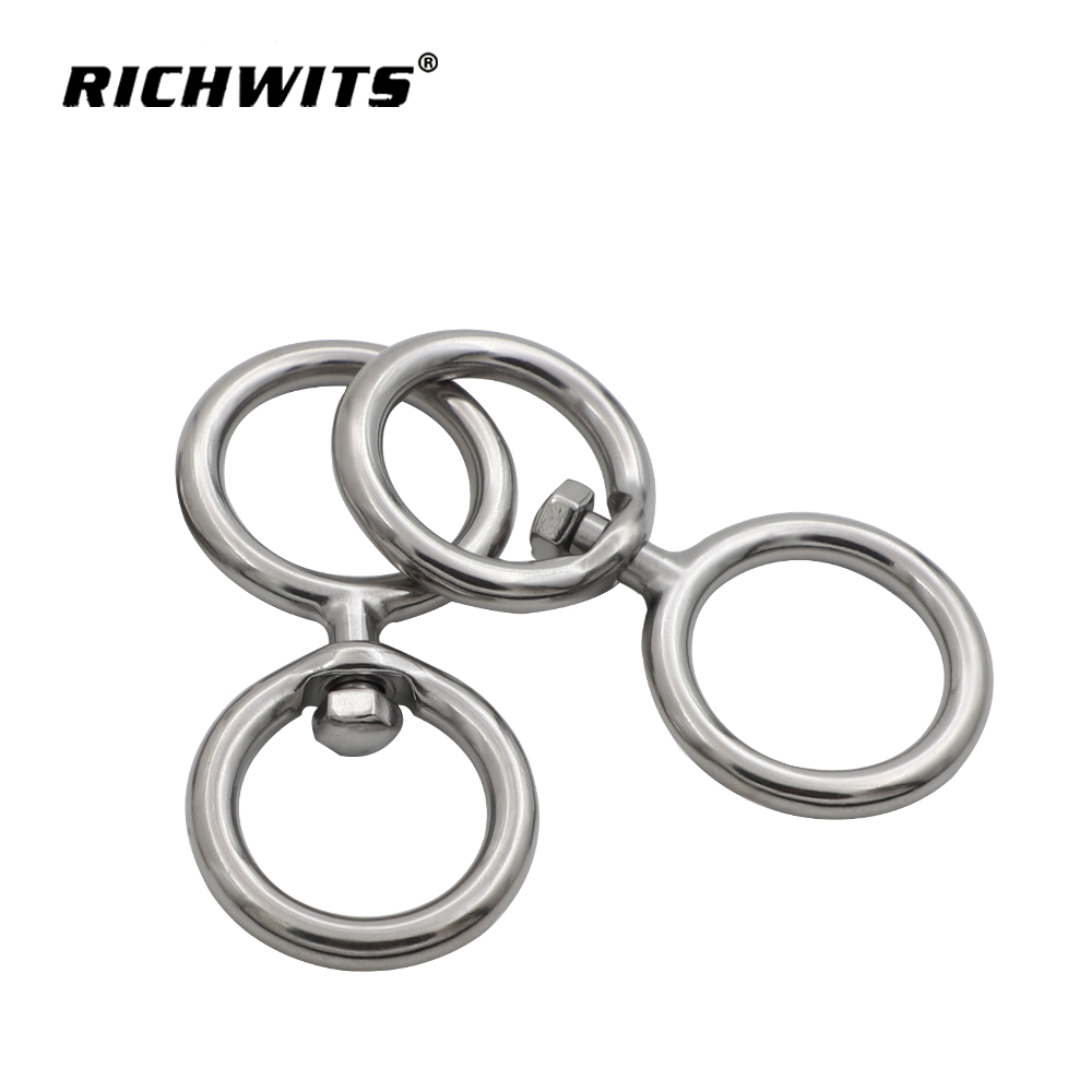 Rigging Hardware Stainless Steel Jfishing Gear Swivel Swivel Snap Hook 5mm