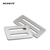 Metal Cam Buckles 304 Stainless Steel Sheet Day Shaped Webbing Buckle