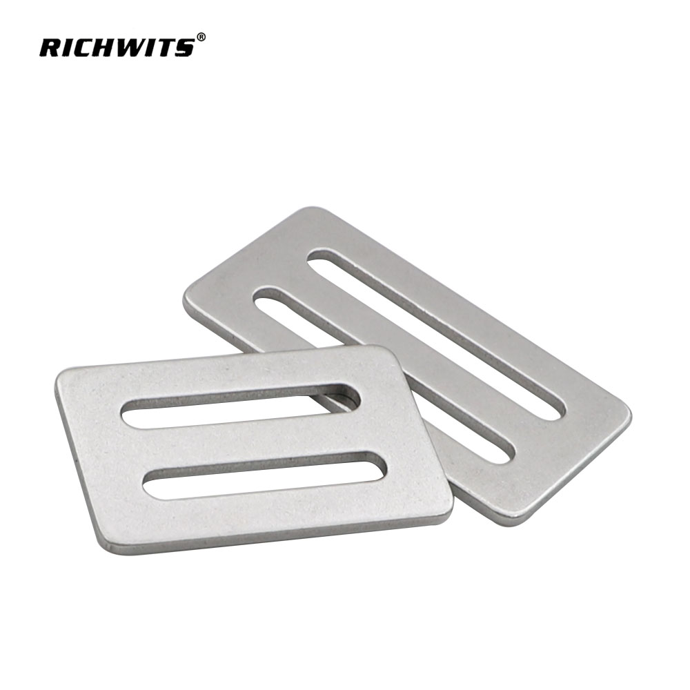 Metal Cam Buckles 304 Stainless Steel Sheet Day Shaped Webbing Buckle