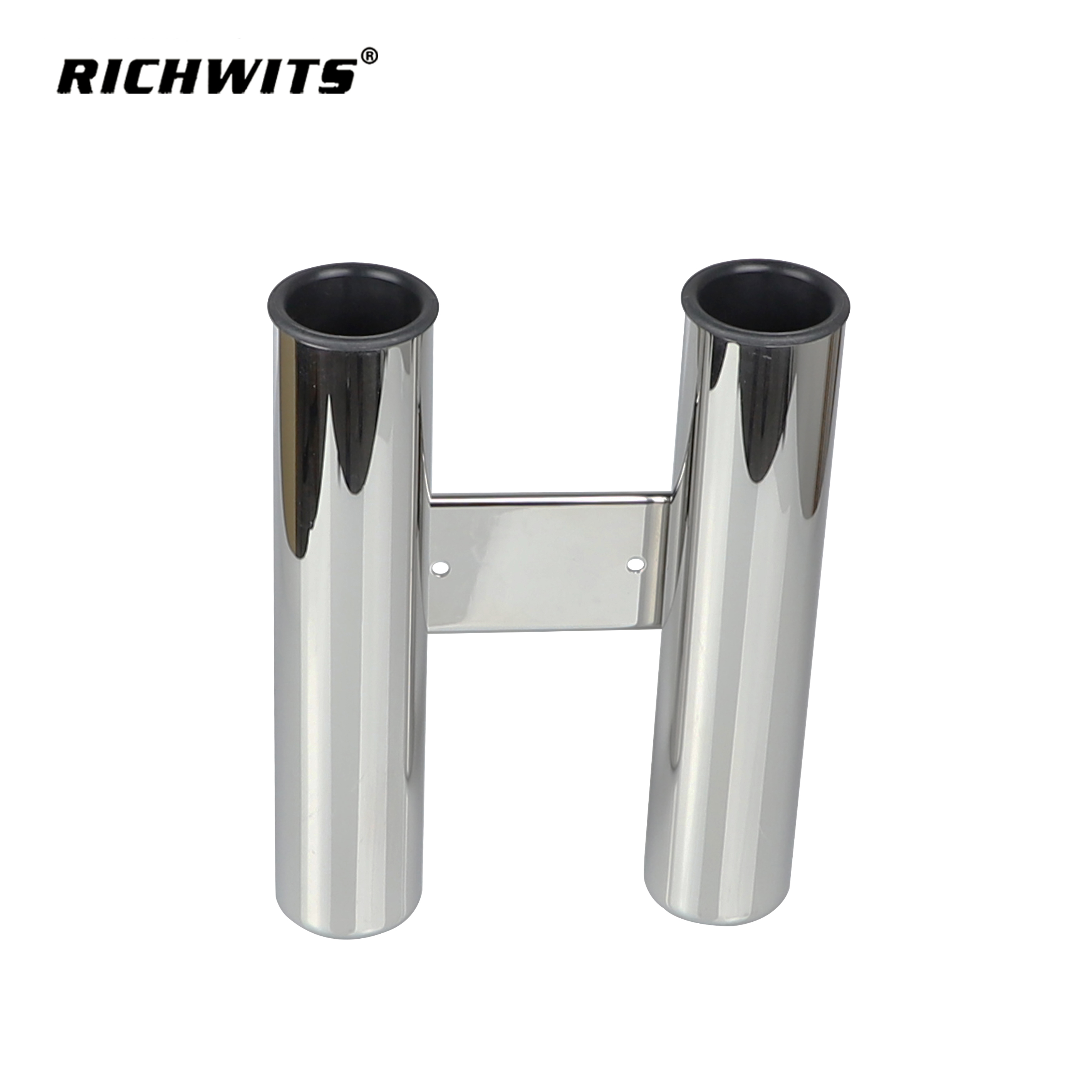 Stainless Steel 316 Marine Hardware Fishing Racks Equipment Accessories Double Rod Holder