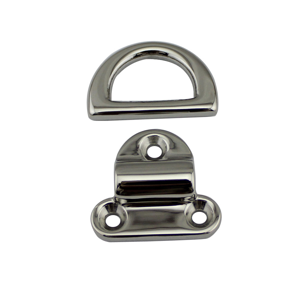 Marine Boat Latch D Ring Polished Surface Detail